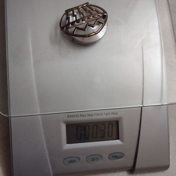 Sterling Navajo Native American pot pin - Picture 5 of 5